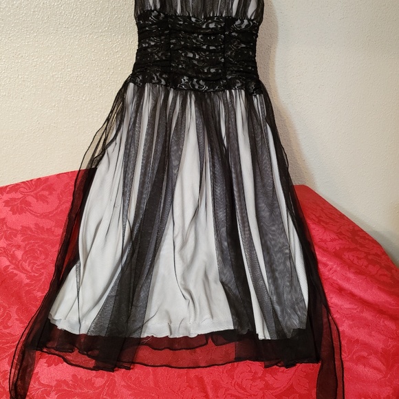 City Triangles Dresses & Skirts - City Triangles - Women's Sheer black dress